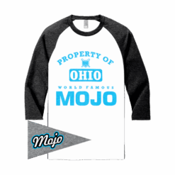 4973 DISTRICT ¾ RAGLAN SLEEVE OHIO-MOJO-FR