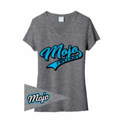 4973 PORT WOMENS V-NECK T-SHIRT OHIO-MOJO-FR