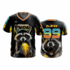 3631 MENS SPORT V NECK TRASH-PANDAS-1