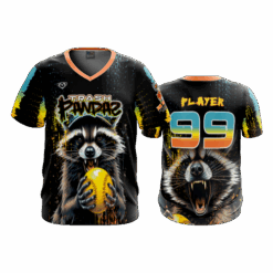 3631 MENS SPORT V NECK TRASH-PANDAS-1