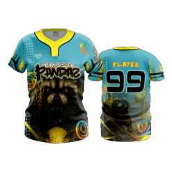 3631 WOMENS NO BUTTON SCOOP NECK TRASH-PANDS-2