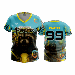 3631 WOMENS V NECK TRASH-PANDS-2