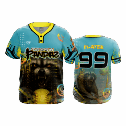 3631 MENS 2-BUTTON SCOOP NECK LYCRA MESH TRASH-PANDS-2