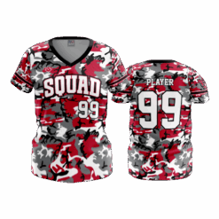 3486 WOMENS V NECK SQUAD-1
