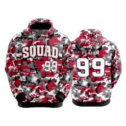 3486 UNISEX FLEECE HOODY SQUAD-1
