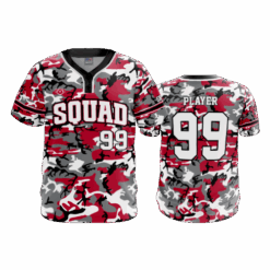 3486 MENS 2-BUTTON SCOOP NECK LYCRA MESH SQUAD-1