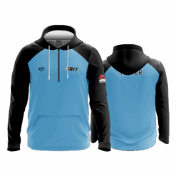 4939 UNISEX QUARTER LONG ZIP GHOST HOODY OHIO-GRIT-GHOST