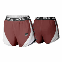 4994 WOMENS MICRO FIBER PRACTICE SHORT MAROON-MONSTERS-1