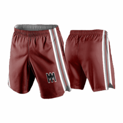 4994 MENS MIRCO FIBER 160gsm SHORT MAROON-MONSTERS-1