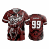 4994 MENS FULL BUTTON DOWN MAROON-MONSTERS-1