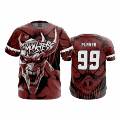 4994 MENS SPORT CREW NECK MAROON-MONSTERS-1