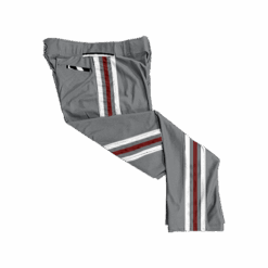 4994 MENS BALLPARK CHARCOAL BRAID PANTS MAROON-MONSTERS-2