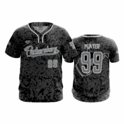 2944 MENS 2-BUTTON SCOOP NECK LYCRA MESH IBEW-968-1