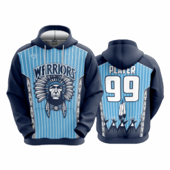 5003 UNISEX FLEECE HOODY WARRIORS-BASEBALL-1