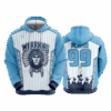 5003 UNISEX FLEECE HOODY WARRIORS-BASEBALL-2