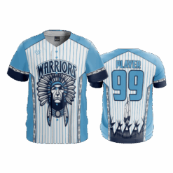 5003 MENS FULL BUTTON DOWN WARRIORS-BASEBALL-2