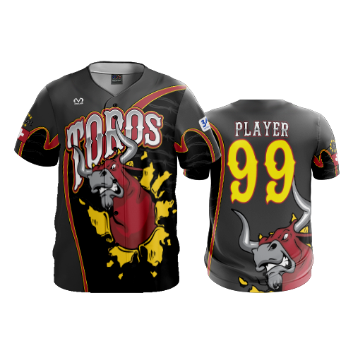 3502 MENS FULL BUTTON DOWN TOROS-GREY