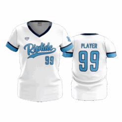 5006 WOMENS V NECK RIPTIDE-BASEBALL-1