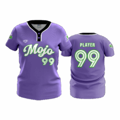 5007 WOMENS 2-BUTTON SCOOP NECK LYCRA MESH MOJO-WIFFLE-1