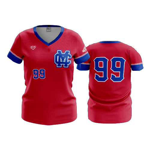 WOMENS V-NECK MASSIE-FALCONS-2