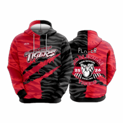 5008 UNISEX FLEECE HOODY CIRCLEVILLE-TIGERS-BOWLING-HOODY