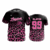 5010 MENS SPORT CREW NECK PINK-LADY-LEOPARDS-1