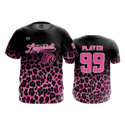 5010 MENS SPORT CREW NECK PINK-LADY-LEOPARDS-1