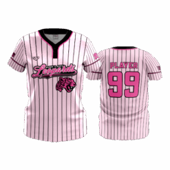 5010 WOMENS 2-BUTTON SCOOP NECK LYCRA MESH PINK-LADY-LEOPARDS-2