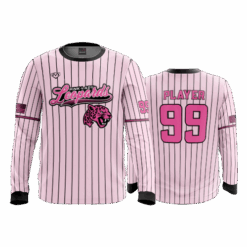 5010 MENS SPORT CREW NECK LONGSLEEVE PINK-LADY-LEOPARDS-2