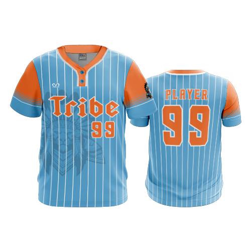 MENS 2-BUTTON SCOOP NECK LYCRA MESH TRIBE-1