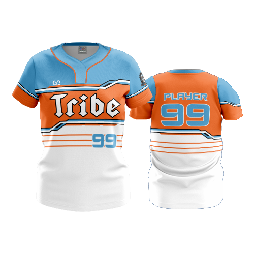 WOMENS NO BUTTON SCOOP NECK TRIBE-2