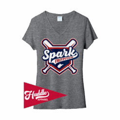4996 PORT WOMENS V-NECK T-SHIRT WV-SPARK-FR