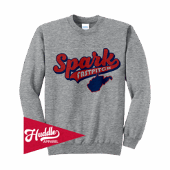 4996 PORT UNISEX CREW SWEATSHIRT WV-SPARK-FR