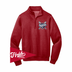 4996 PORT UNISEX ¼ ZIP WV-SPARK-FR