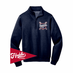 4996 PORT UNISEX ¼ ZIP WV-SPARK-FR