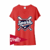 4996 PORT WOMENS V-NECK T-SHIRT WV-SPARK-FR