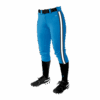 BLUE on BLACK PANTS