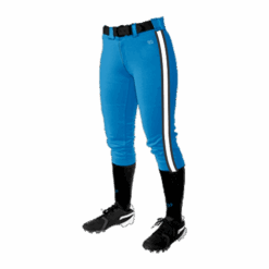 BLUE on BLACK PANTS
