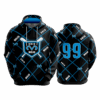 BLACK CHEX HOODY