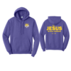 TIGER JESUS VINTAGE PURPLE HOODY F/B