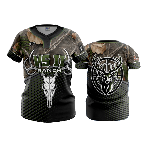 WOMENS NO BUTTON SCOOP NECK VS-RANCH-2