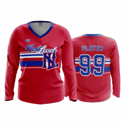 WOMENS V-NECK LONGSLEEVE NEXT-LEVEL-1