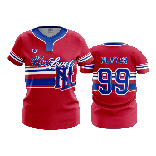 WOMENS NO BUTTON SCOOP NECK NEXT-LEVEL-1