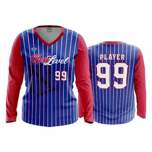 WOMENS V-NECK LONGSLEEVE NEXT-LEVEL-2