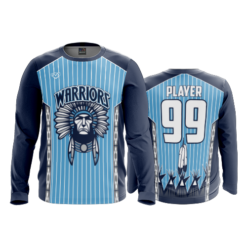 MENS SPORT CREW NECK LONGSLEEVE WARRIORS-BASEBALL-1