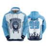 UNISEX FLEECE HOODY WARRIORS-BASEBALL-2
