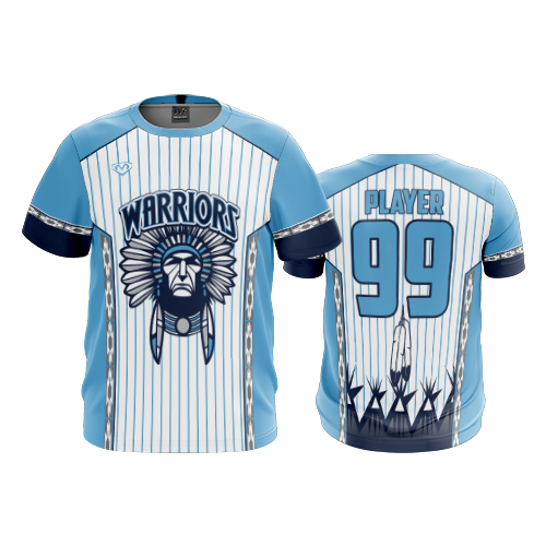 MENS SPORT CREW NECK WARRIORS-BASEBALL-2