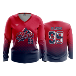WOMENS V-NECK LONGSLEEVE OHIO-GLORY-3