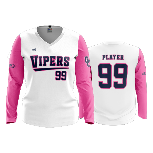 WOMENS V-NECK LONGSLEEVE GC-VIPERS-2026-4