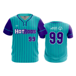 MENS 2-BUTTON SCOOP NECK LYCRA MESH HOT-RODS-1